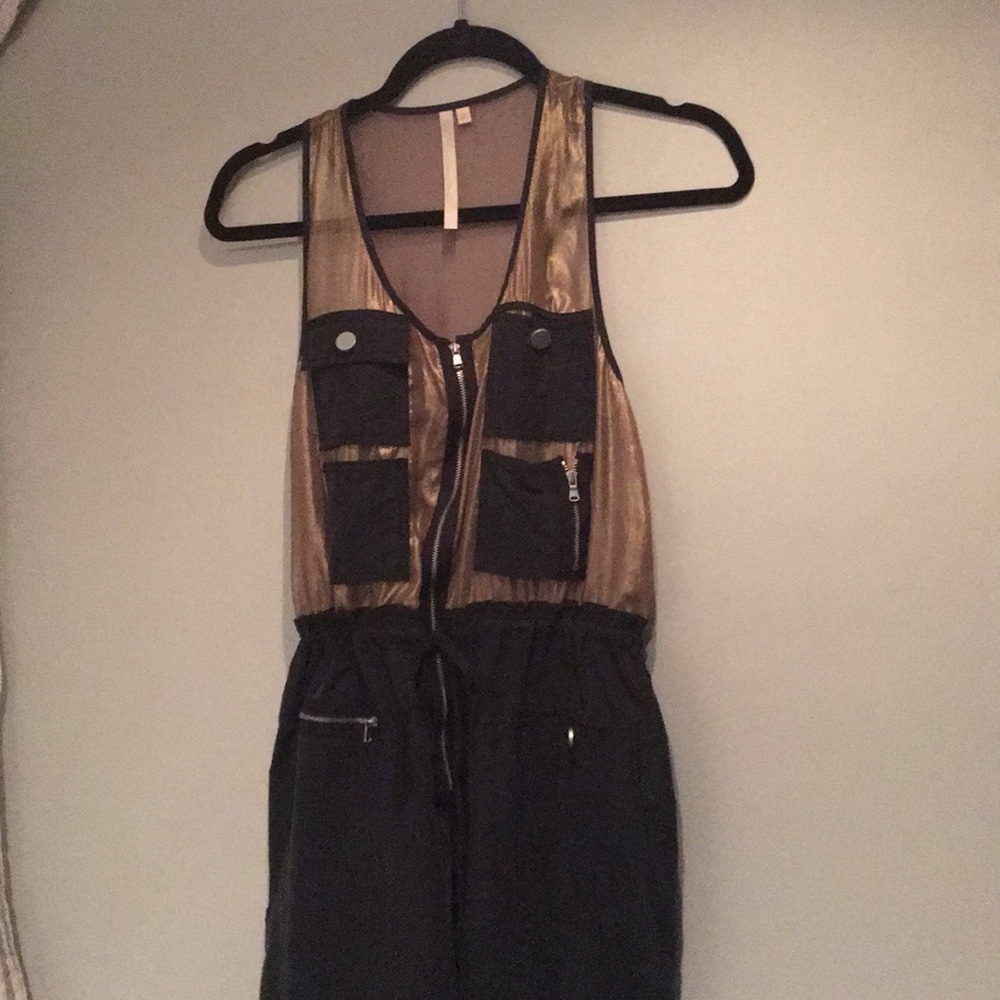 RACHEL Rachel Roy fabric mix jumpsuit